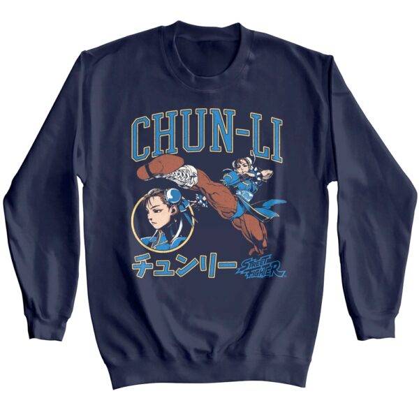 Street Fighter Chun-Li Chinese Kempo Sweater