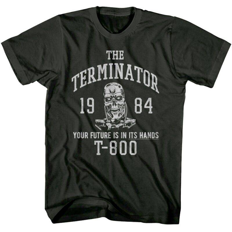 Terminator Varsity 1984 T-800 Men’s T Shirt