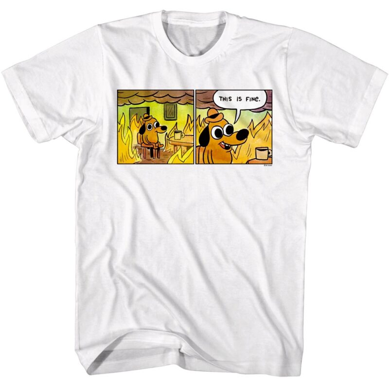 This is Fine Comic Men’s T Shirt