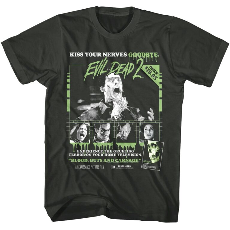 Evil Dead 2 Blood Guts & Carnage Men’s T Shirt