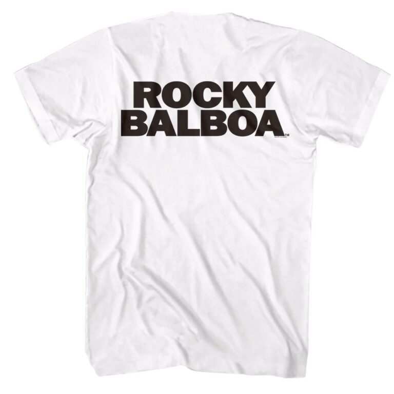 Rocky Balboa Punching the Sky Men’s T Shirt