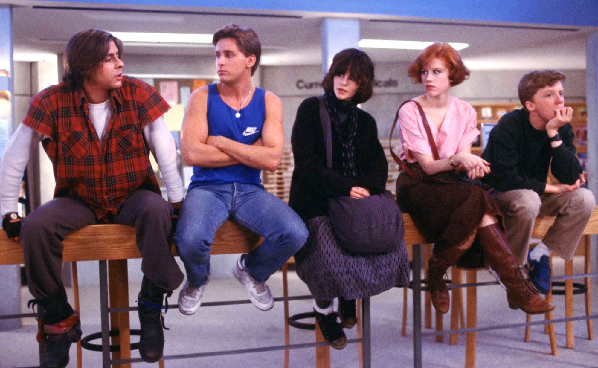 The Breakfast Club in detention