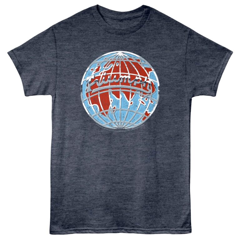 Triumph Chrome Globe Men’s T Shirt