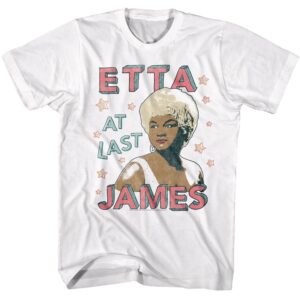 Etta James At Last Stars Men’s T Shirt