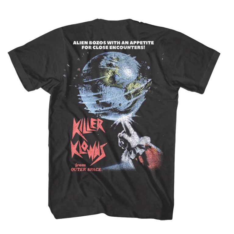 Killer Klowns Alien Bozos Globespinning Men’s T Shirt