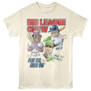 Big League Chew Player Flavors Men’s T Shirt