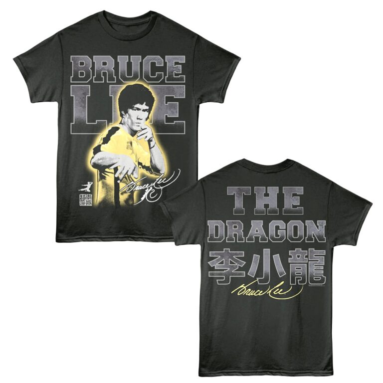 Bruce Lee The Dragon Glow Men’s T Shirt