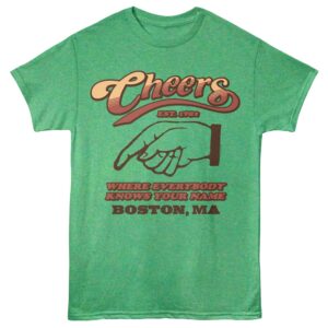 Cheers Bar Entrance Sign Men’s T Shirt