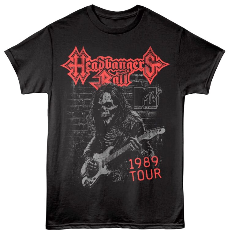 MTV Headbangers Ball 1989 Tour Men’s T Shirt