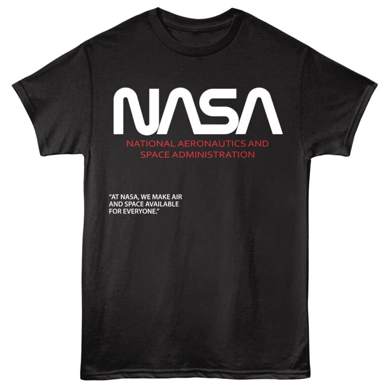 NASA Space Available For Everyone Men’s T Shirt