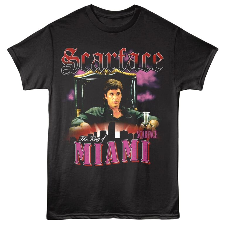 Scarface King of Miami Men’s T Shirt