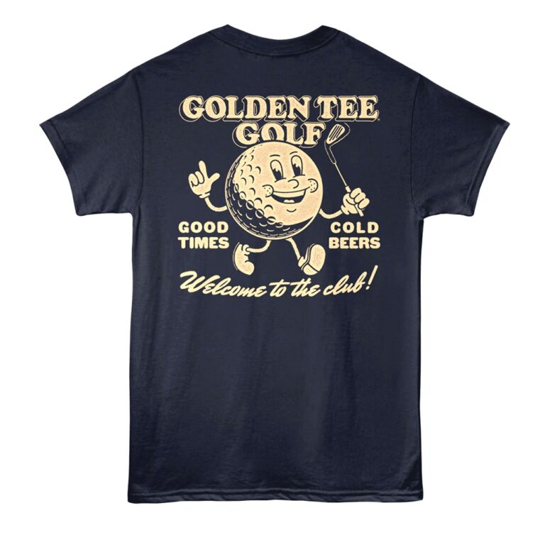 Golden Tee Welcome to the Golf Club Men's T Shirt