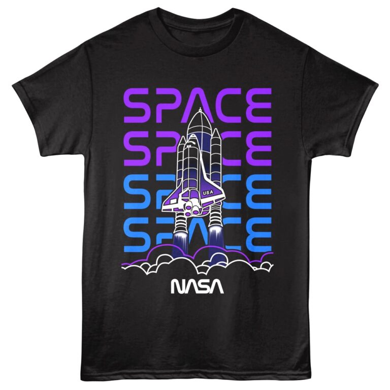 NASA Shuttle Space Blast-Off Men's T Shirt