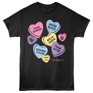 Twilight Pastel Candy Love Hearts Men's T Shirt
