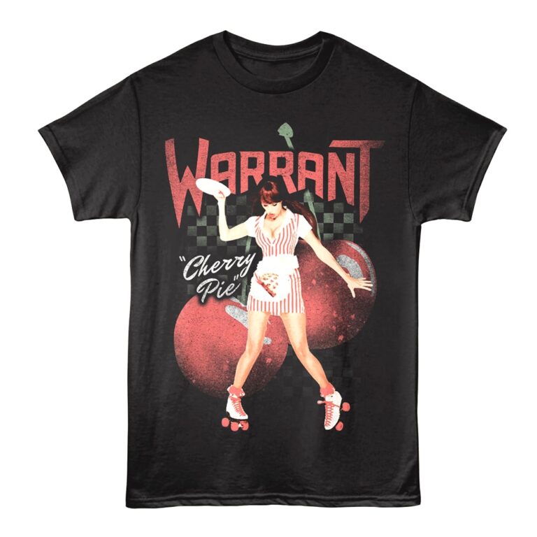 Warrant Cherry Pie Lyrics Men's T Shirt