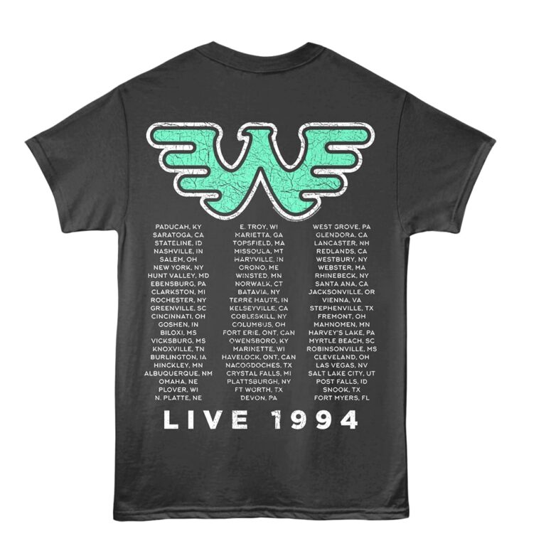 Waylon Jennings Live Tour 1994 Men’s T Shirt