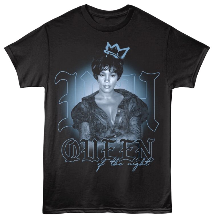 Whitney Houston Queen of the Night Men’s T Shirt