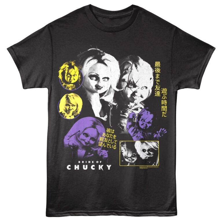 Bride of Chucky Japanese Poster Men's T Shirt
