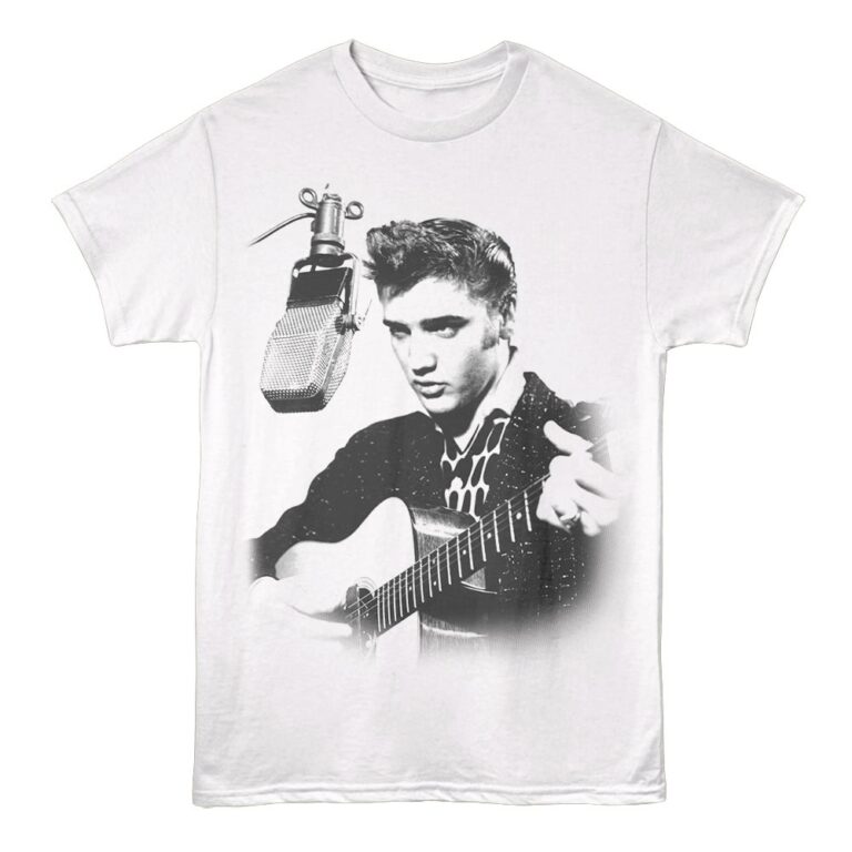 Elvis Presley proudly Recorded by Sun Records Men's T Shirt