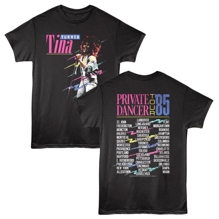 Tina Turner Private Dancer Tour 85 Men's T Shirt