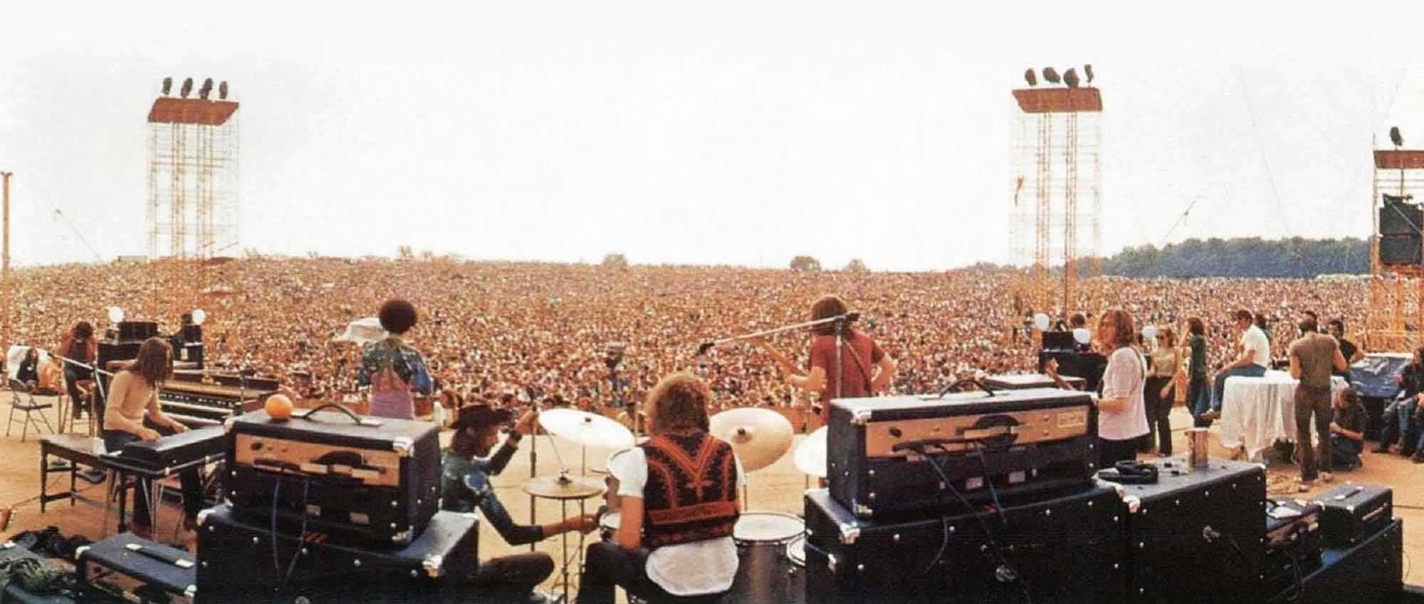 Woodstock stage