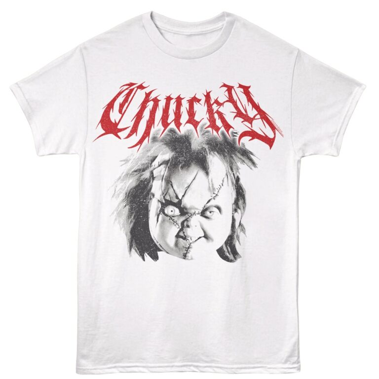 Chucky Face of an Angel Men's T Shirt White