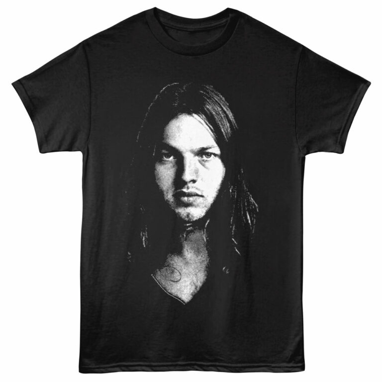 David Gilmour Portrait Men's T Shirt Black