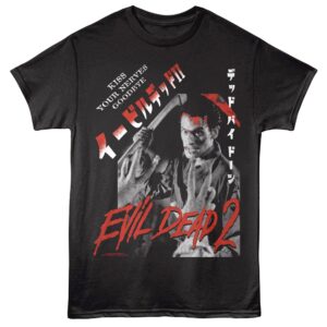 Evil Dead 2 Japanese Nerves Men's T Shirt Black