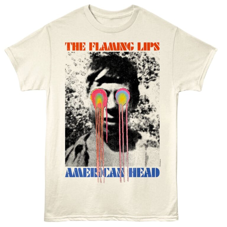 Flaming Lips American Head Album Men's T Shirt Ivory