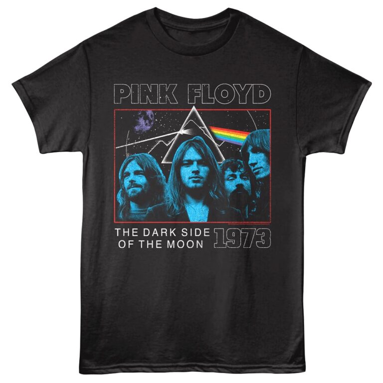 Pink Floyd the Dark Side 1973 Men's T Shirt Black