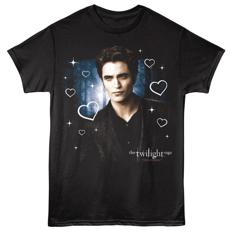 Twilight Edward Loves Forest Men's T Shirt
