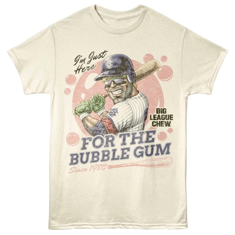 Big League Chew Just here for the Gum Men's T Shirt Ivory