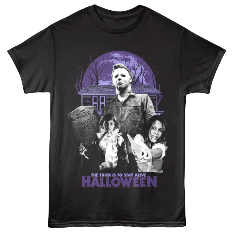 Halloween Full Moon Men's T Shirt Black