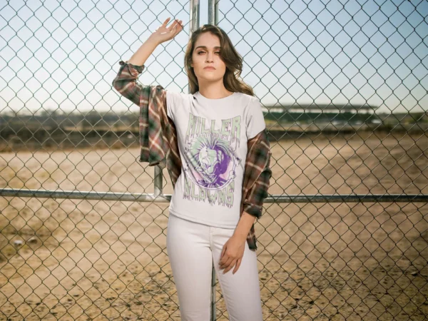 Killer klowns alien womens tee