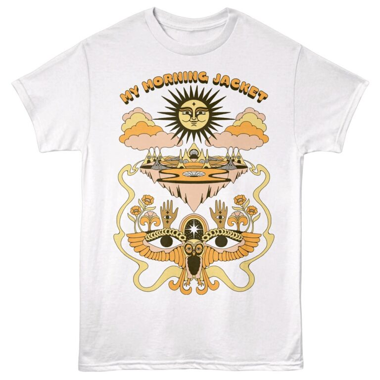 My Morning Jacket Suniverse Men's T Shirt White