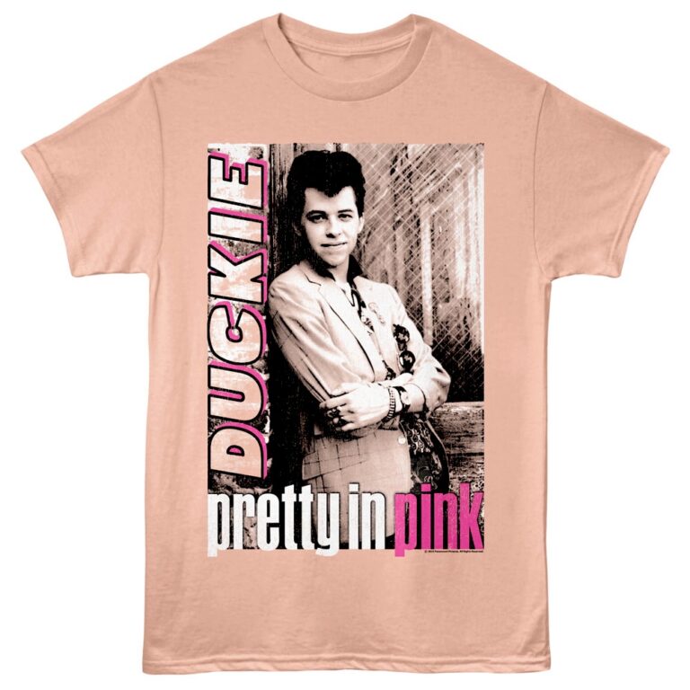 Pretty in Pink Duckie Peachy Men's T Shirt Peach