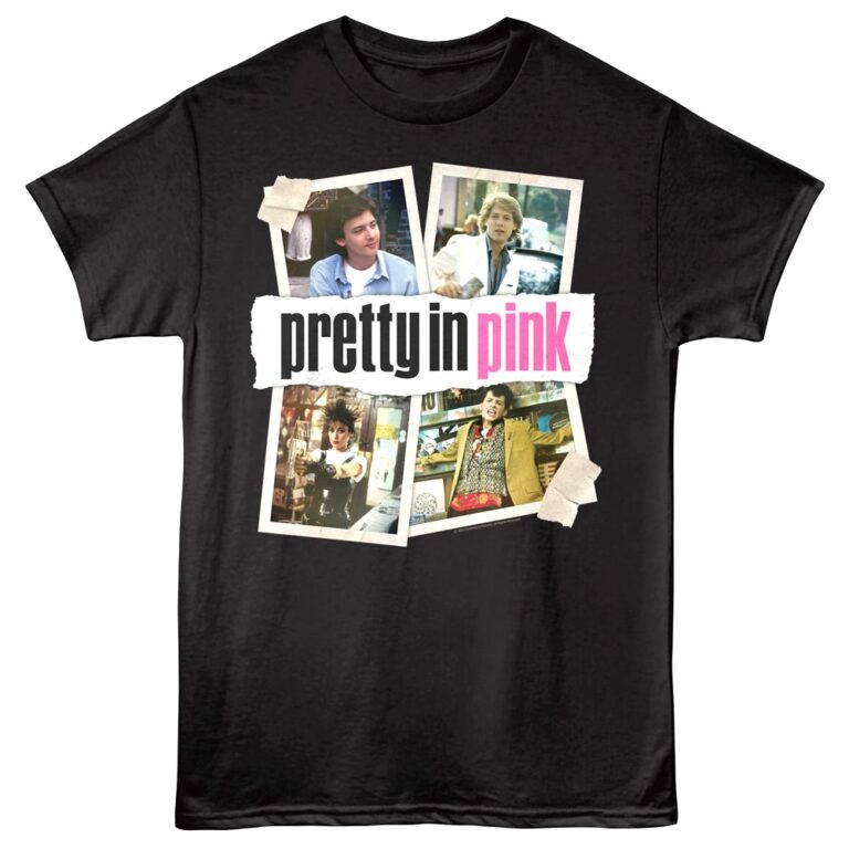 Pretty in Pink Polaroid Snaps Men's T Shirt Black