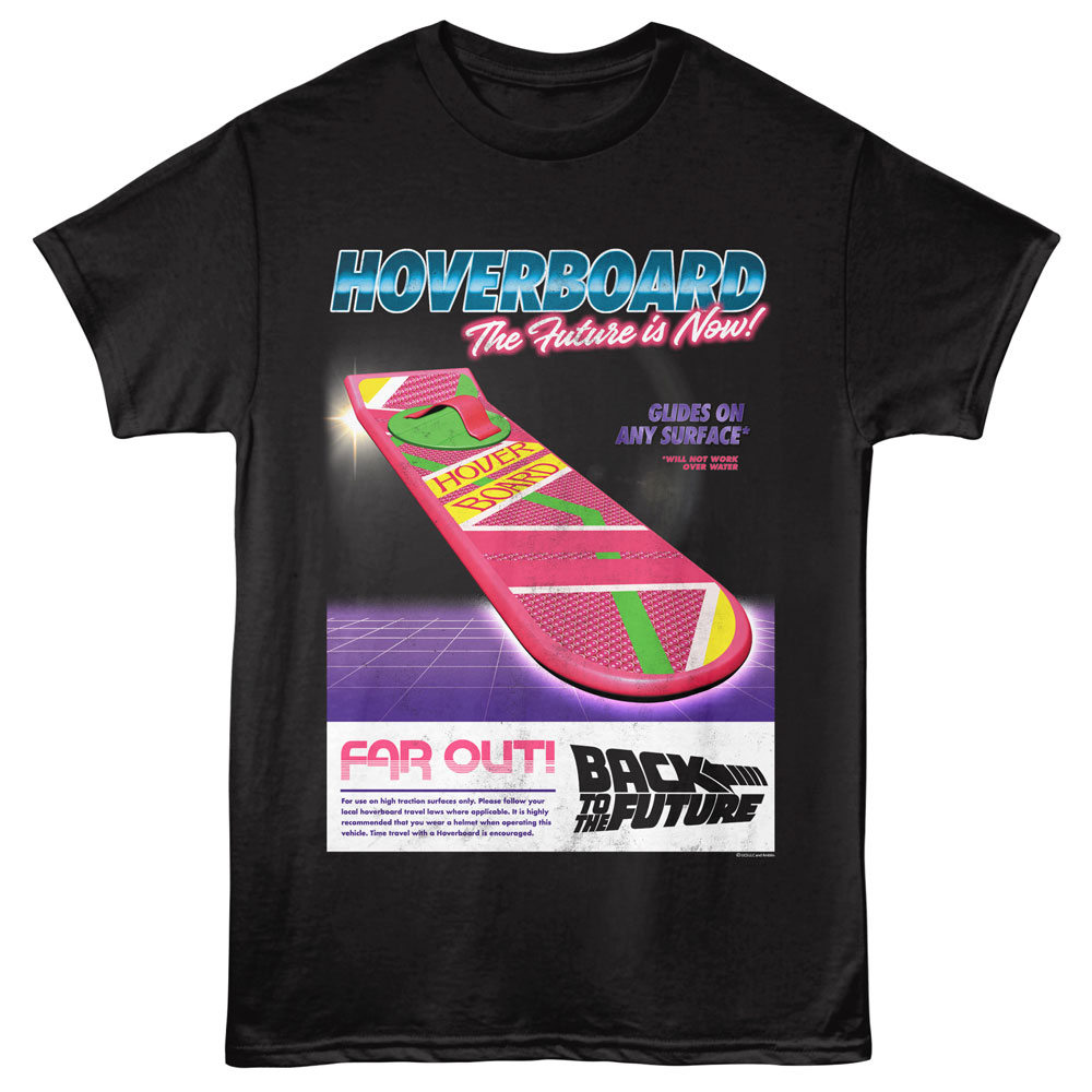 Back to the Future Hoverboard Ad Men's T Shirt
