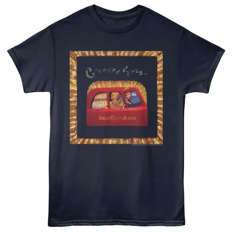 Crowded House Together Alone Men's T Shirt Navy