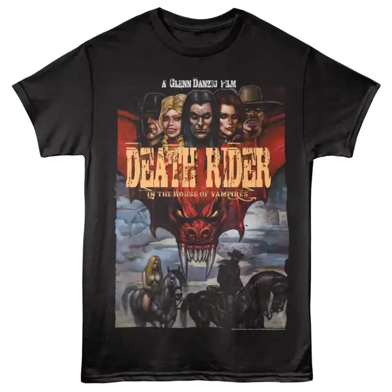 Death Rider Glenn Danzig Poster Men's T Shirt Black