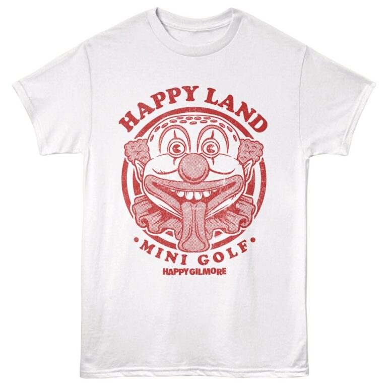 Happy Gilmore Happy Land Clown Men's T Shirt White