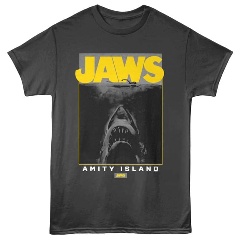Jaws Shark by Night Men's T Shirt