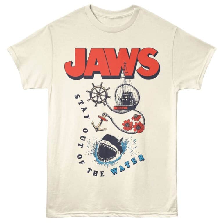 Jaws Anchor in Water Men's T Shirt