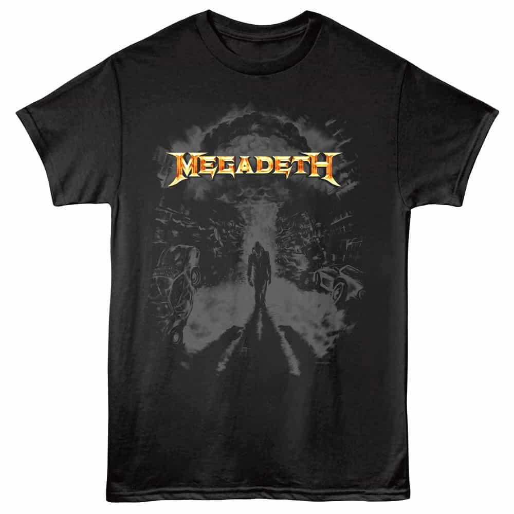 Megadeth Atomic Men's T Shirt Black