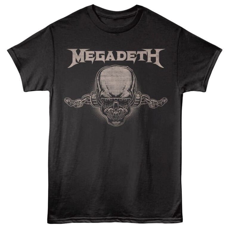 Megadeth Vic Rattlehead Men's T Shirt Black