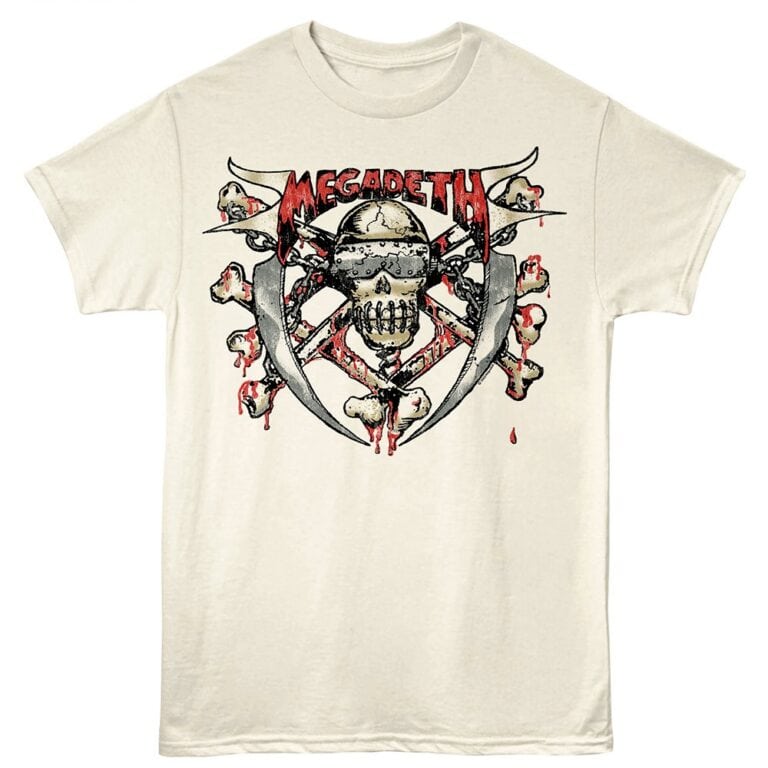 Megadeth Kiilling is my Business Cartoon Men's T Shirt Ivory
