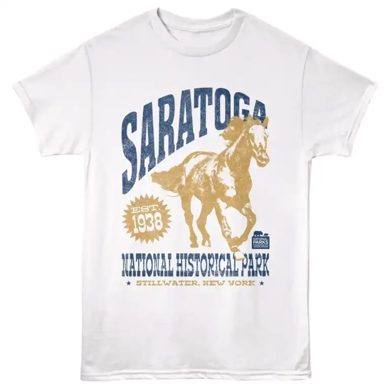 Saratoga National Historic Park Men's T Shirt White