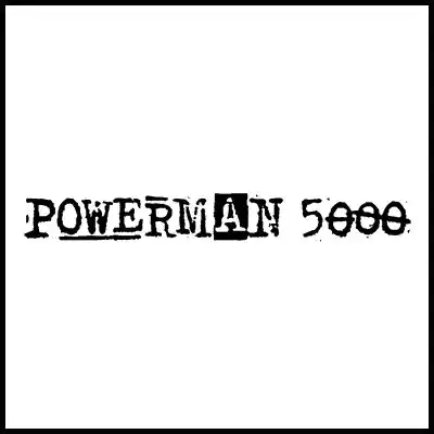 Stylish PowerMan 5000 graphic T-shirt for casual wear. Perfect for fans of alternative rock and bold designer apparel.