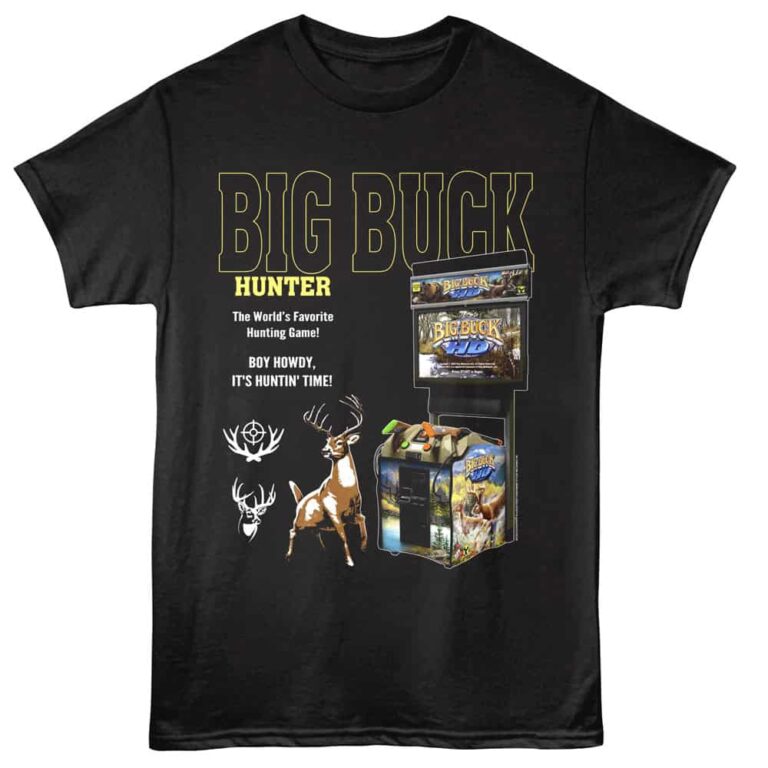 Big Buck Hunter World's Favorite Men's T Shirt Black