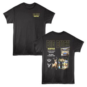 Big Buck Hunter Arcade Men's T Shirt Black